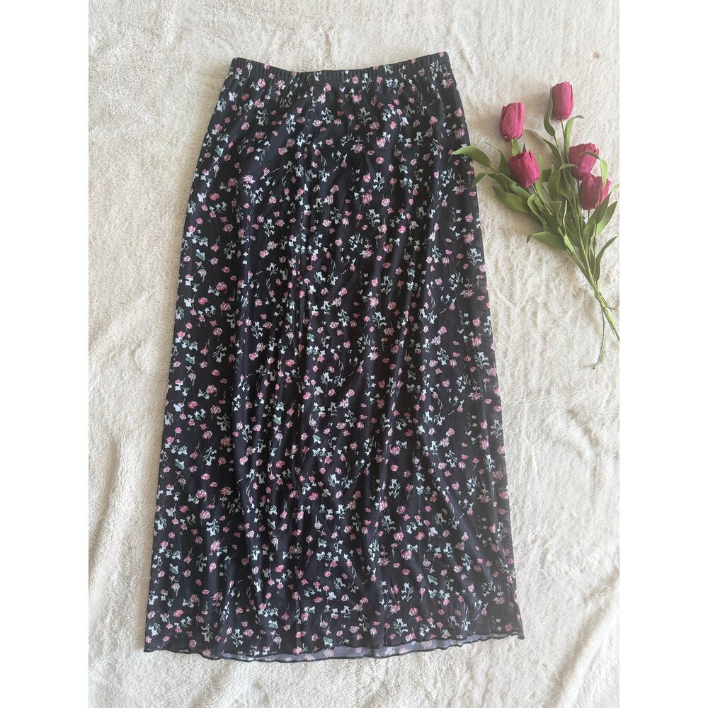 Avanova Floral Maxi Skirt Size Small NWT